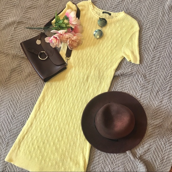 American Apparel Dresses & Skirts - Summer Knit Midi Dress by American Apparel